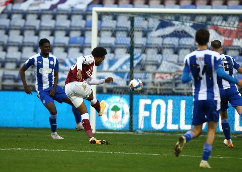 October 31st, 2020, League One - Wigan 2 (Garner, James) Northampton 3 (Rose, Hoskins, Chukwuemeka)