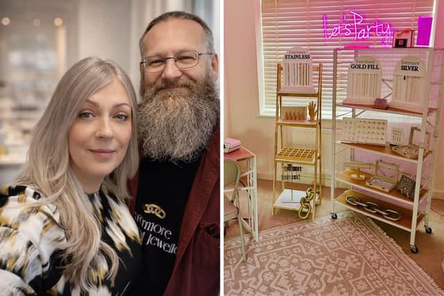 Jackie and Phil Firestone are the brains behind Evermore Permanent Jewellery, and they now offer more than 50 different chains and 60 charms for customers to choose from.