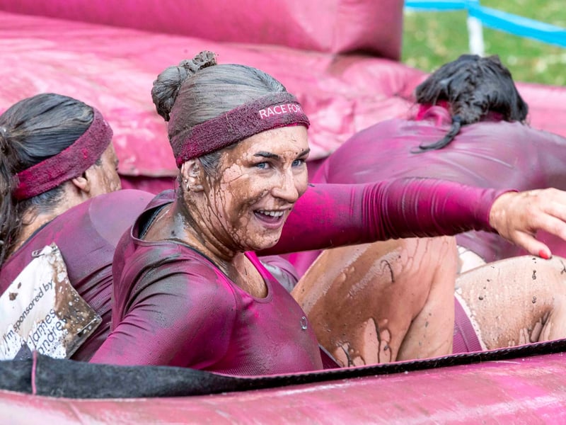 Pretty Muddy events took place in Abington Park on Saturday July 29, 2023.