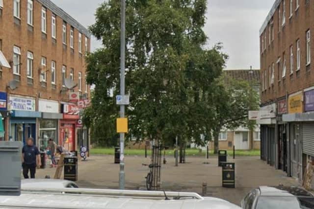 The incident happened at the Tesco Express in Limehurst Square.
