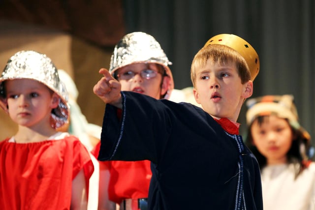 A Christmas Nativity Play at Headlands Primary School back in 2012.