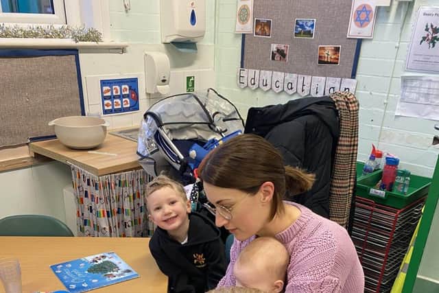 Hawthorn Primary family enjoy a story at school's 'toast and tales' event