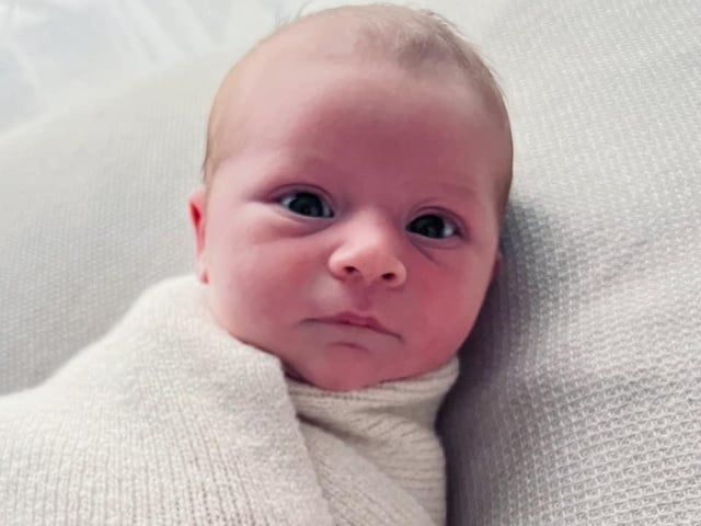 Delilah Florence at 5.39am on July 18 at Northampton General Hospital, weighing 7lbs 7oz.
