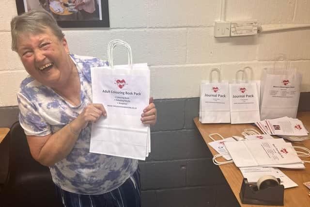 The charity provides free gift packs and support to adults going through cancer treatment in hospitals across the Midlands.