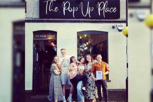 The Pop Up Place, located in High Street, Long Buckby, won in the 'best casual dining' category at the Northamptonshire, Rutland and Leicestershire Muddy Stilettos Awards 2024.