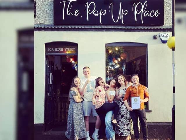 The Pop Up Place, located in High Street, Long Buckby, won in the 'best casual dining' category at the Northamptonshire, Rutland and Leicestershire Muddy Stilettos Awards 2024.