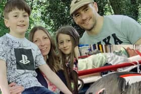 An online fundraising page was set up for father-of-two Glenn Utteridge, in aid of cancer treatment to help save or prolong his life.