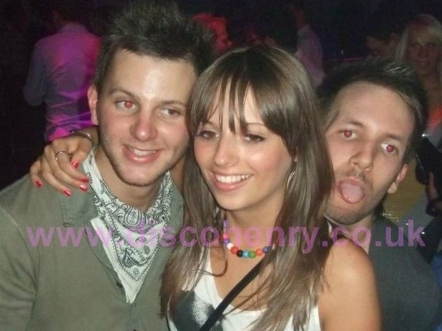 Nostalgic pictures from a night out in town