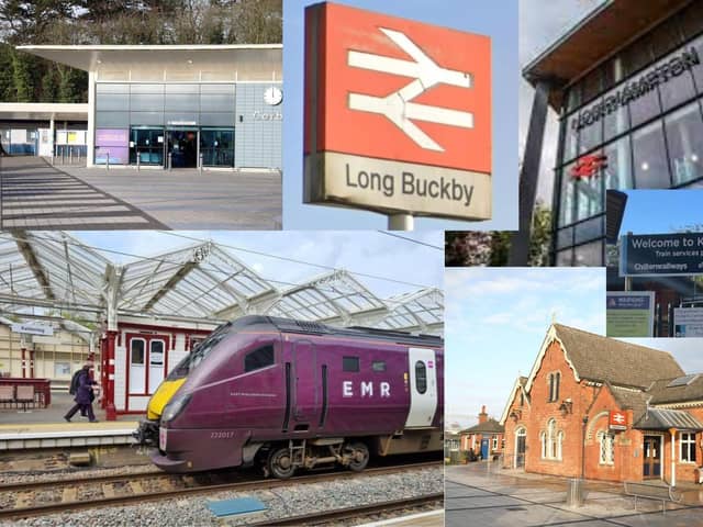 How have passenger numbers held up at Northampton, Wellingborough, Corby, Kettering, Long Buckby and King's Sutton railway stations during the past year? Image: National World
