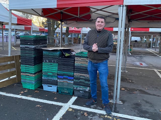 "Northampton market, you've been great. Thank you."