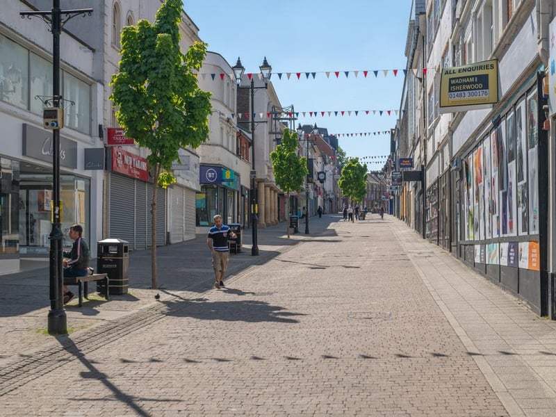 Aldershot, in Hampshire, had the ninth highest concentration per head.