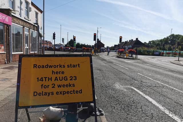 Works will start in the Cotton End area of Northampton on Monday (August 14)
