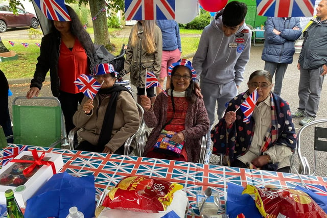 Hertford Court, Little Billing hosted a party for the whole area with face painting, activities, live music and more.
