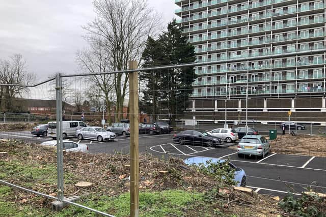 Vehicles using East Island Car park in February.
