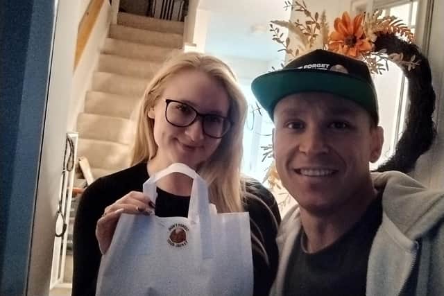 The business launched in October as Danial knew the autumn and winter months were the ideal time to introduce this to the town.