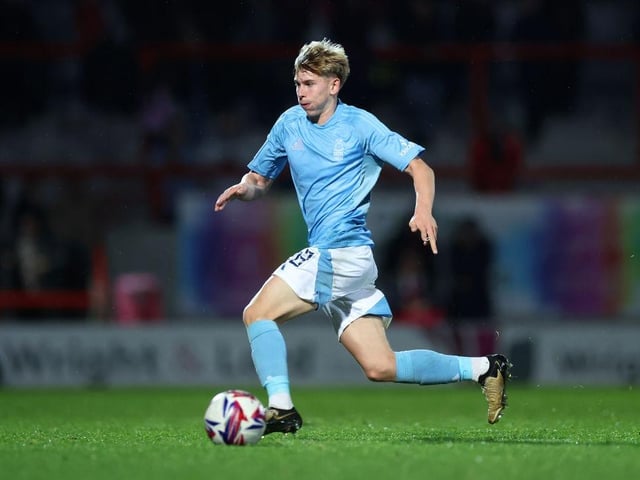 Played 120 minutes and then scored in the penalty shoot-out for Forest's B Team in May and Nolan has mentioned his physical prowess, which bodes well for next season
