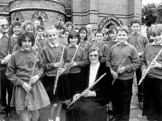Northampton Flute Choir, year unknown