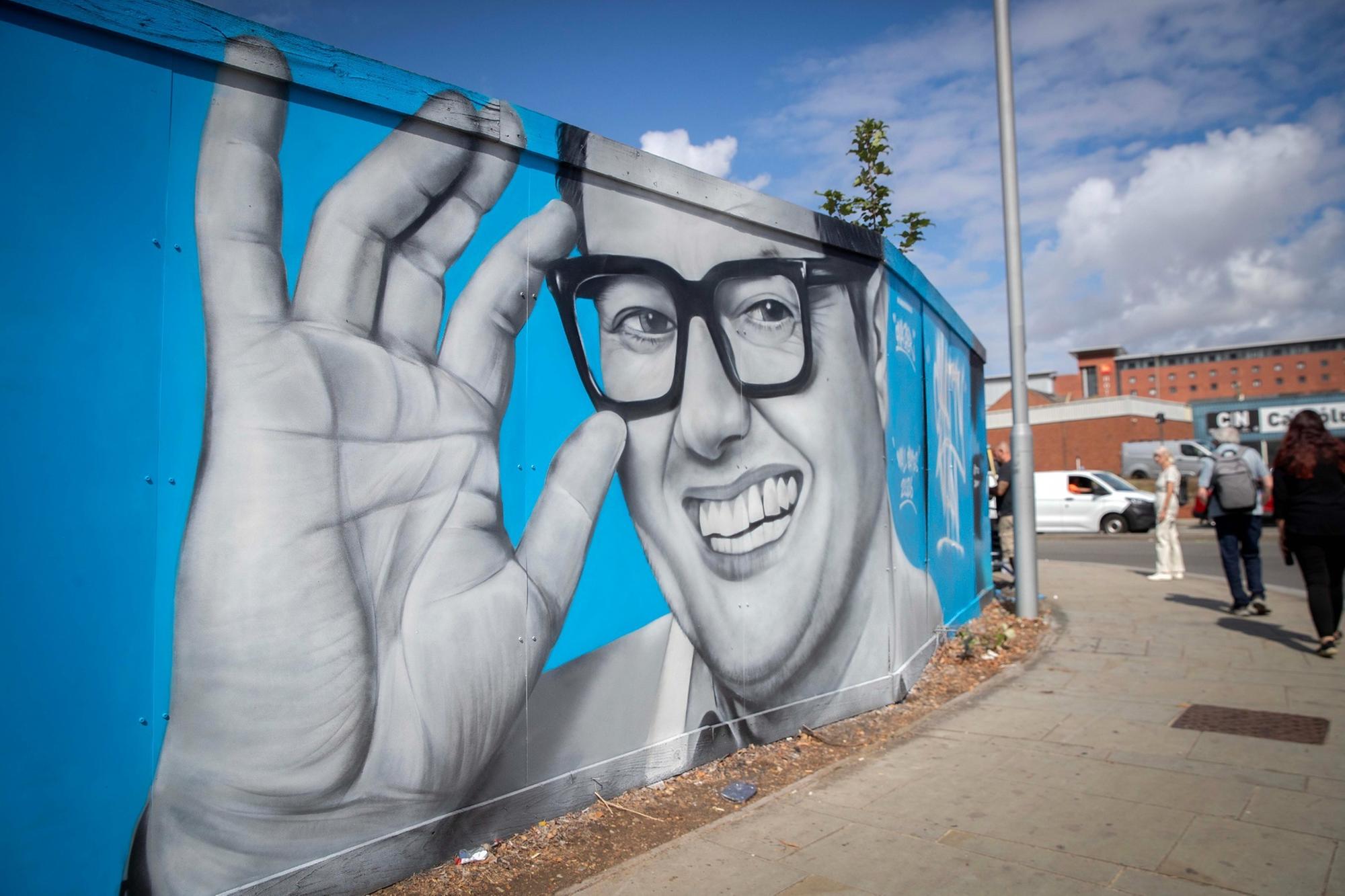 Wall Games transformed Northampton town centre into a creative open-air gallery
