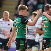 Saints celebrated an important win at the Gardens