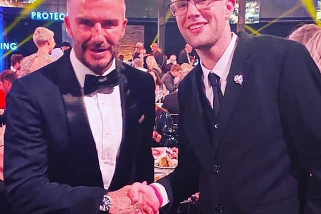 Joe Plumb - Award-winning mental health advocate and campaigner with David Beckham