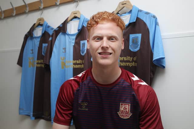 New signing Ryan Haynes.