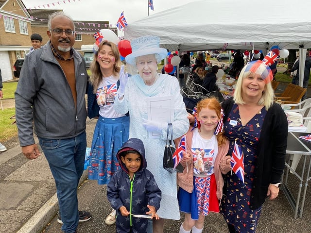 Hertford Court, Little Billing hosted a party for the whole area with face painting, activities, live music and more.