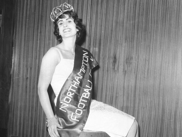 Beauty queen, "Northampton Football"?