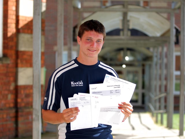 GCSE result Northampton School For Boys. Ben Dawson