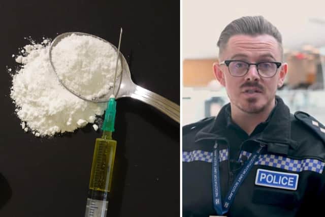 Chief Inspector Nathan Murray vows to tackle Northamptonshire's drug problems during a week-long campaign