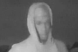 Police would like to speak to the man in the image.