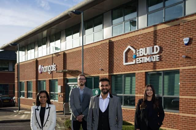 CEO Parm Bhangal with director Karen Bhangal and associate directors Katie Newman &amp; Harrison Baxter
