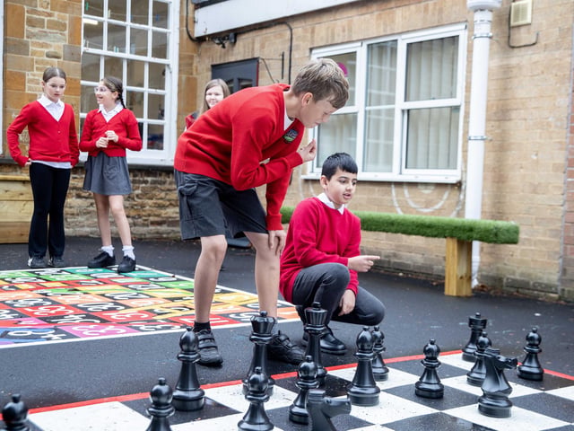 The school’s volunteer-led charity Pitsford School Association was behind the relentless fundraising over the past two years, and the playground was installed at the end of July.