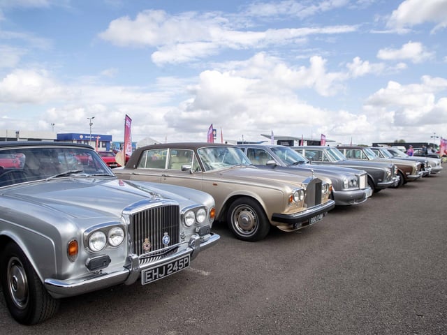 Classic cars, music, food stalls, kids entertainment and more took over Silverstone Circuit over the Bank Holiday weekend (Friday August 23 - Sunday August 25).