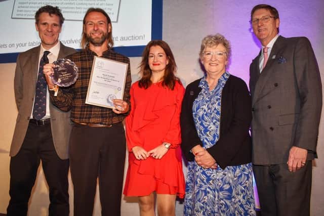 Mark Kennedy at the Headway National Awards