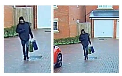 Officers believe this man could assist with their enquiries. Photo: Northamptonshire Police.
