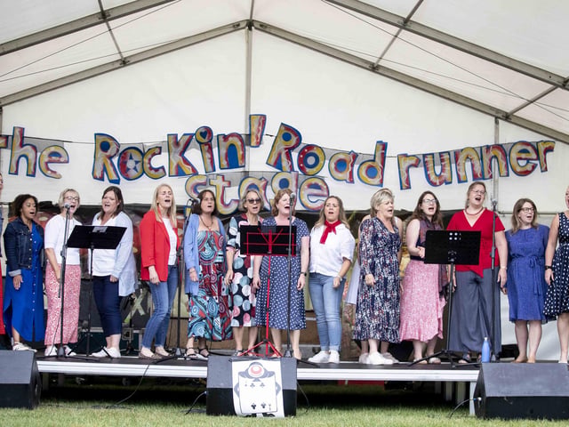 Although it is a music festival run with and for disabled individuals, it was open for all to enjoy.