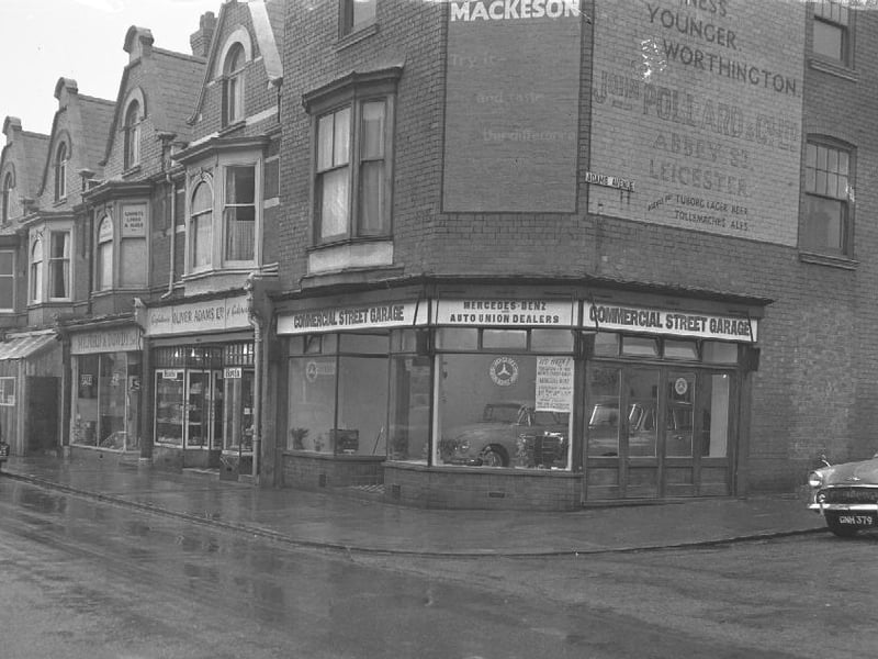 Commercial Street Garage, new showrooms, February 1, 1960