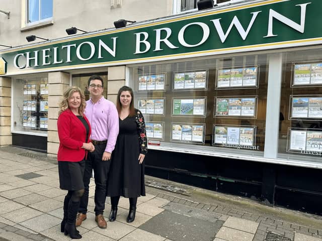 Sali Brown with Edward and Tori Chelton Brown