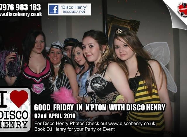 Nostalgic pictures from a Good Friday night out in town