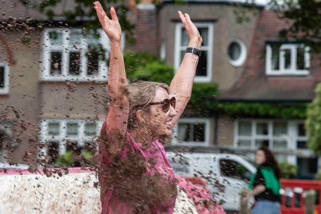 Pretty Muddy events took place in Abington Park on Saturday July 29, 2023.