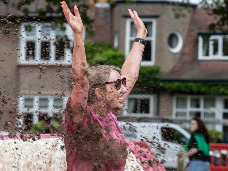 Pretty Muddy events took place in Abington Park on Saturday July 29, 2023.