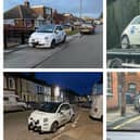 Some instances of the Loving Angels Care parking and incidents in Northampton this year