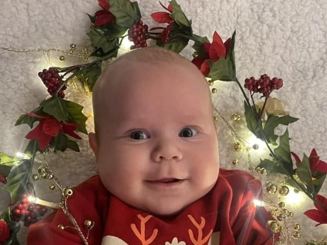 Four-month-old Caelan.