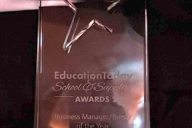 Hayley Richardson scoops Business Manager of the Year Award