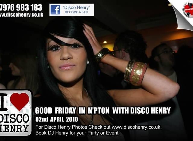 Nostalgic pictures from a Good Friday night out in town