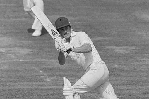 Geoff Cook on his way to a century in the 1981 NatWest Trophy Final against Derbyshire