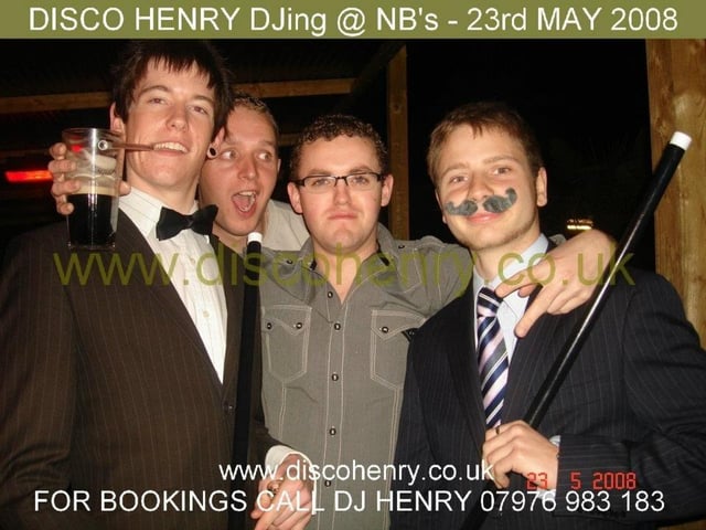 Nostalgic pictures from a Friday night out at NB's
