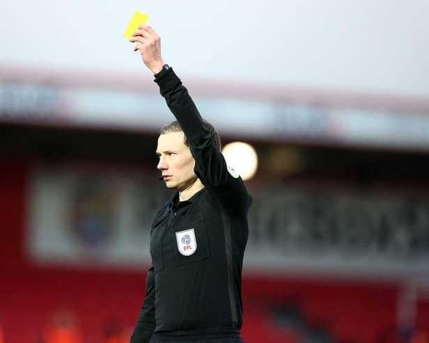Northampton Town have received one red card so far this season.