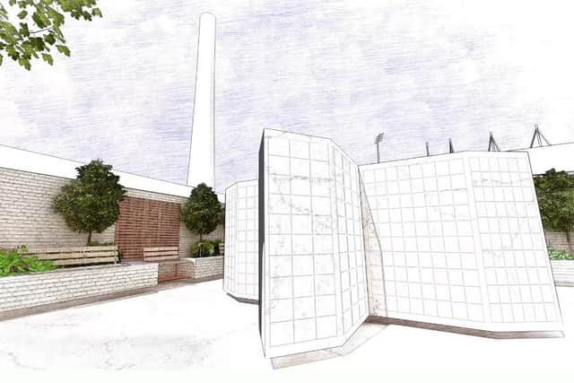 A new memorial wall is set to be built at Franklin's Gardens. Photo: Northampton Saints.