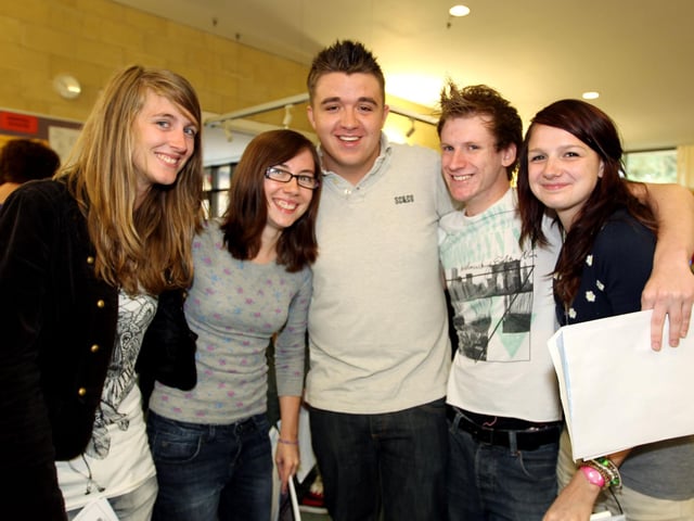 2011 - A level results at Roade School, Stratford Road, Roade.